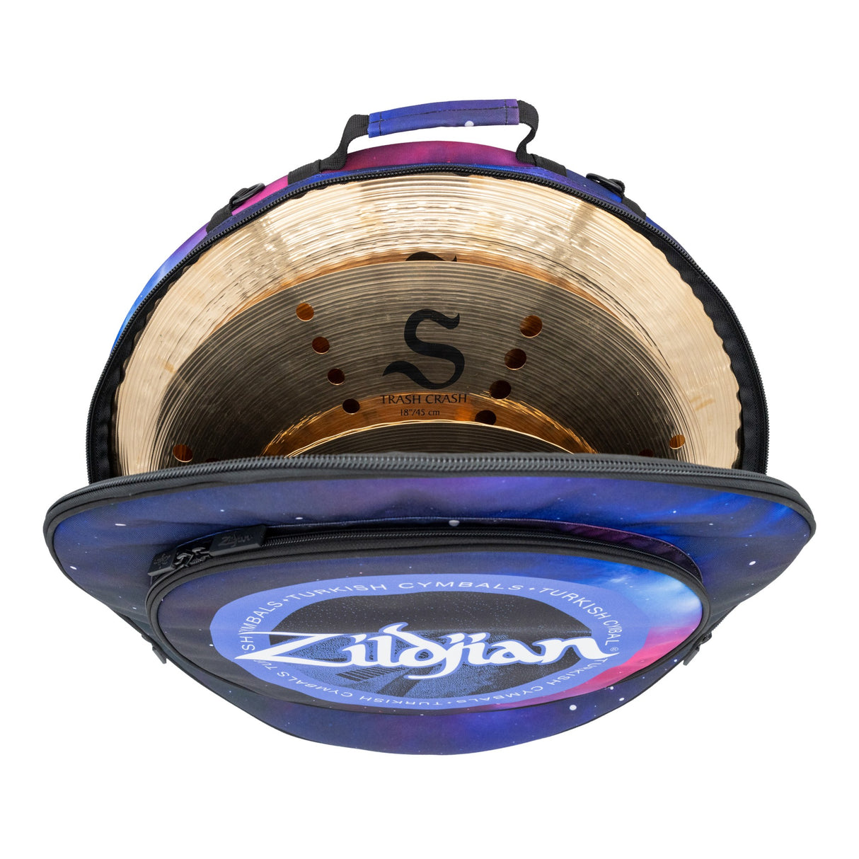 Zildjian 20-Inch Student Cymbal Backpack - Purple Galaxy