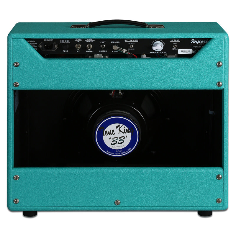 Tone King Imerpial MK II 20-Watt 1x12 Tube Combo Electric Guitar Amplifier - Turquoise - New