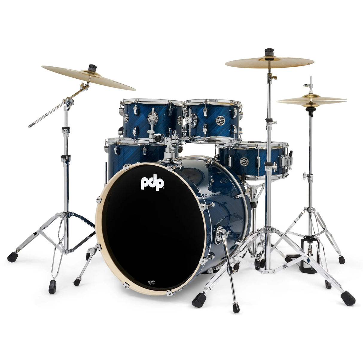 PDP Mainstage 5-Piece Drum Set - Twisted Blue Steel
