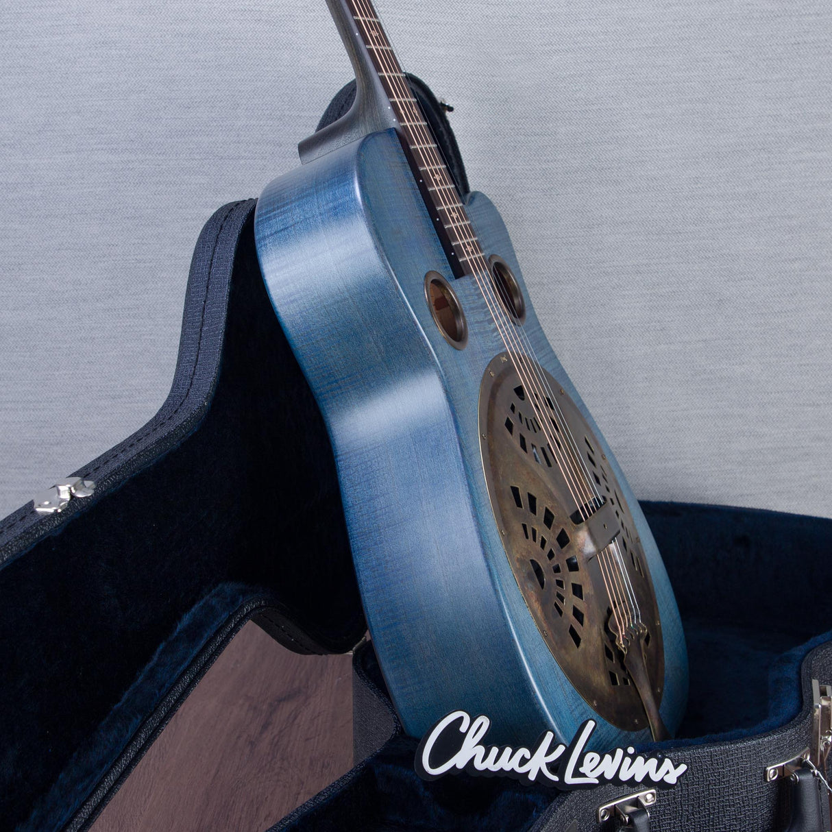 Beard Guitars Trailhead E Roundneck Acoustic Electric Guitar - Denim Blue - #197825