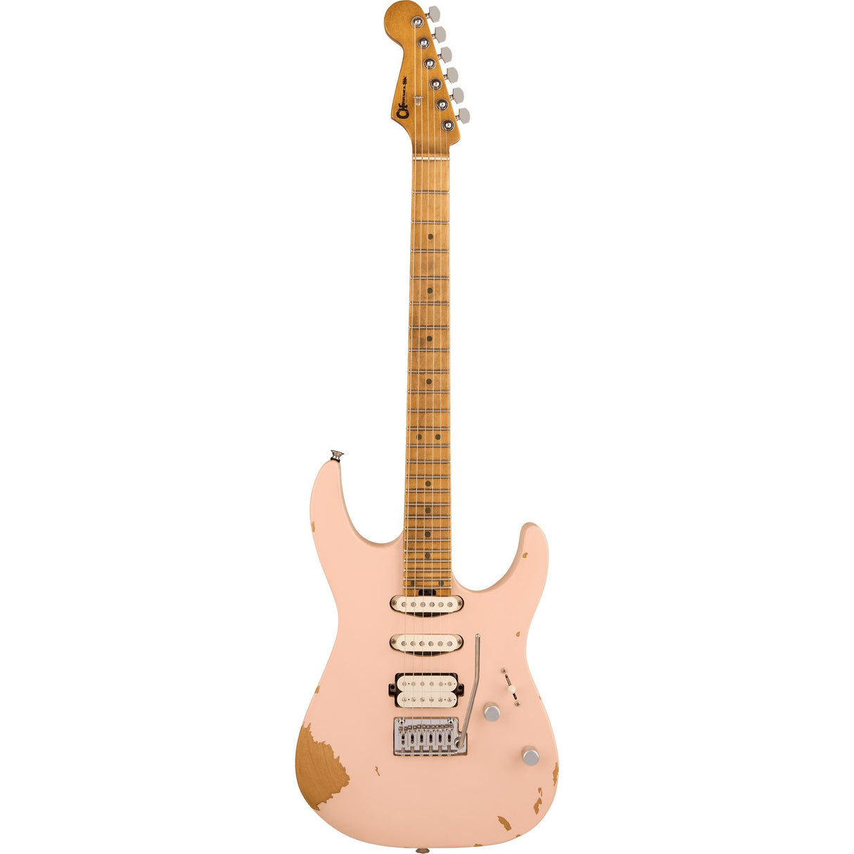 Charvel Rick Graham Pro-Mod DK24 Signature Electric Guitar - Worn Shell Pink