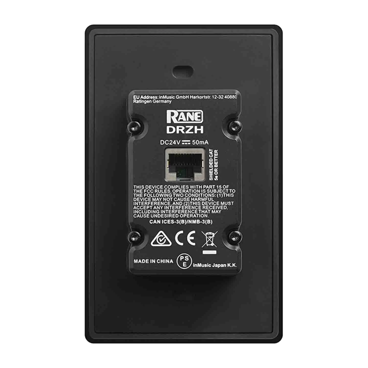 RANE DRZH Level Control and 7-Position Selector for the Zonetech Commercial Processor
