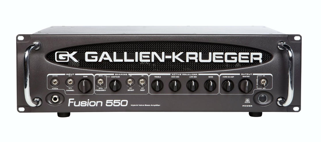 Gallien-Krueger Fusion 550 500W @ 4Ohm 50w Horn Bi-Amp System - New