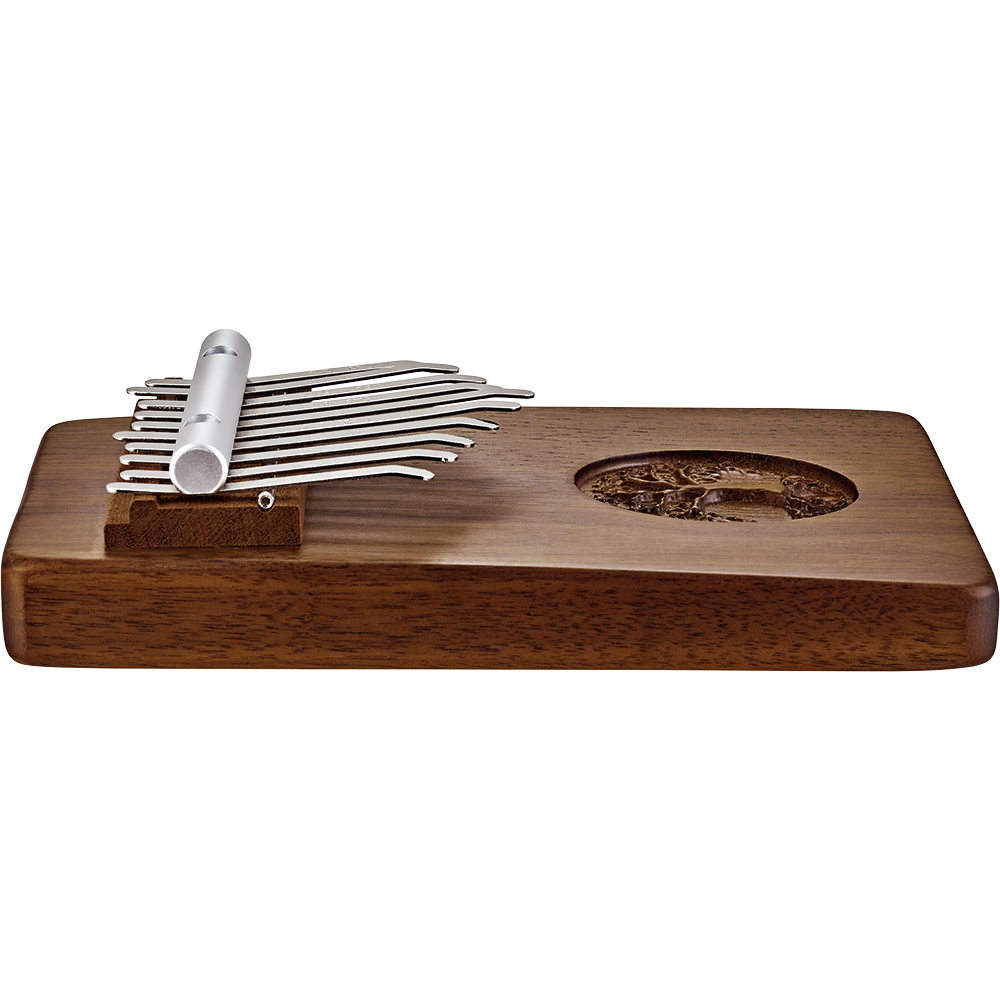 Meinl 10 Note Solid Kalimba, C Major - Black Walnut
