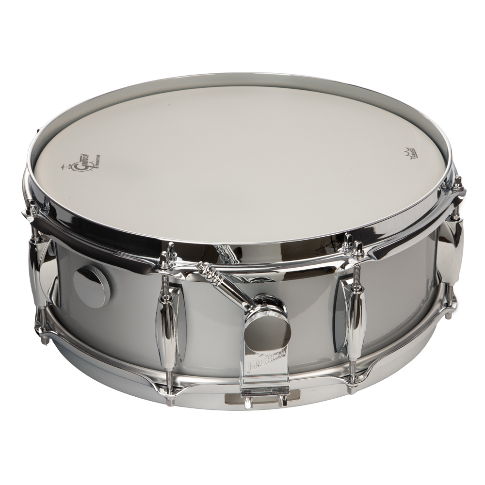 Gretsch Broadkaster 5x14 Snare Drum - Silver Mist Gloss