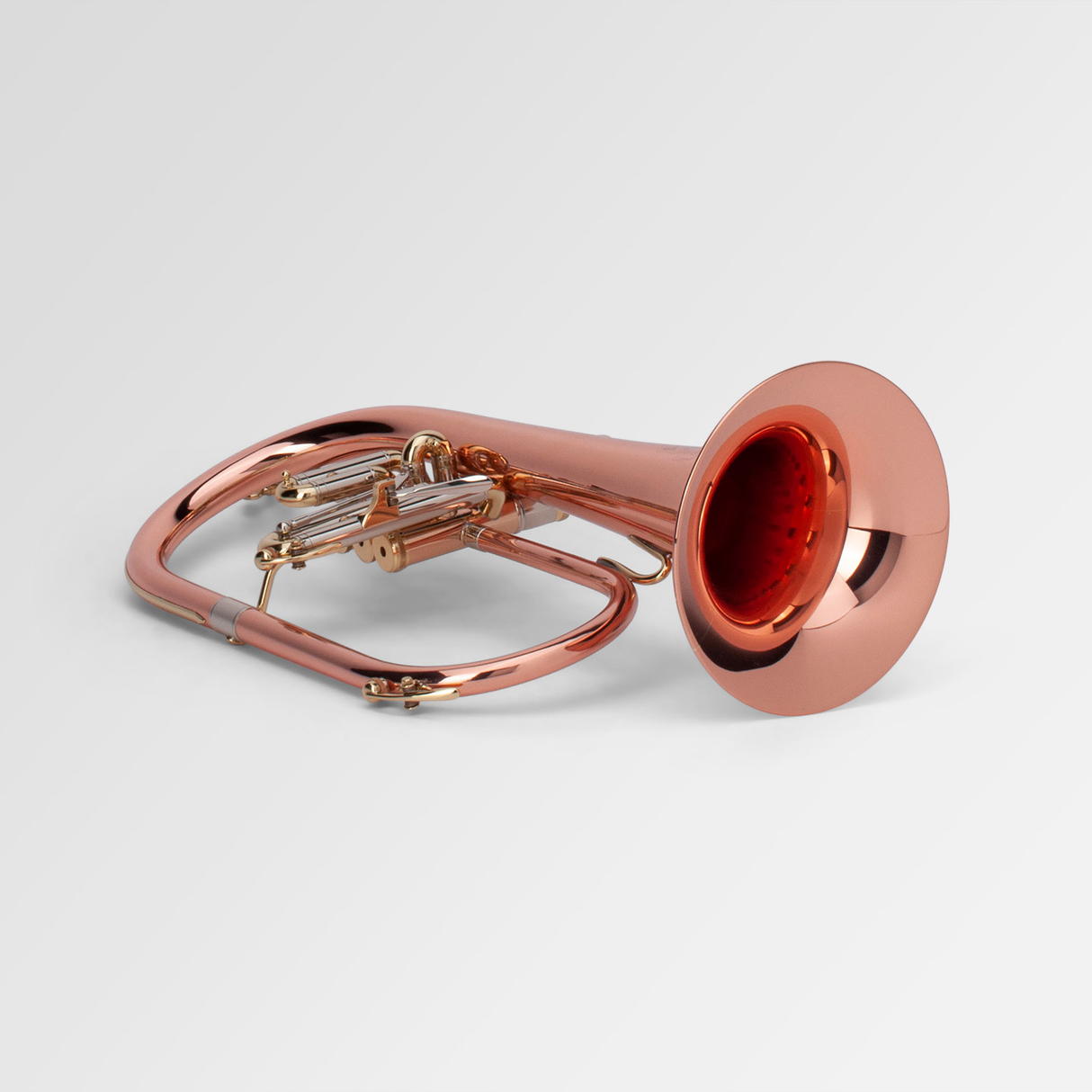 Adams F5 Flugelhorn with Copper Bell - Clear Lacquered