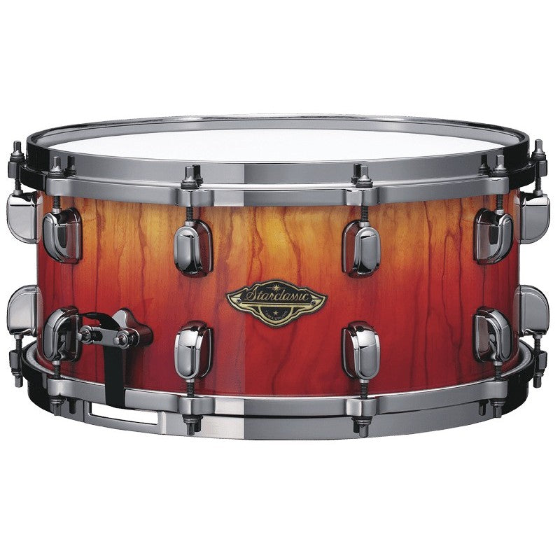 TAMA 6.5 x 14-Inch Starclassic Walnut/Birch Snare Drum - Vermillion Bosse Fonce Fade - Preorder