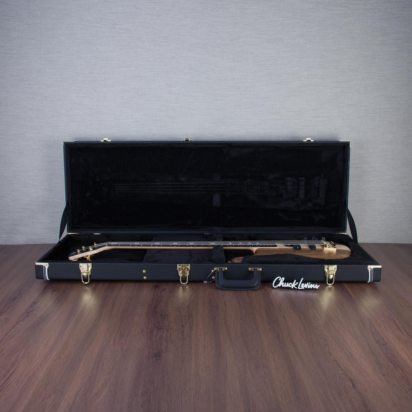 Spector Euro 4 LT Solid Korina Wings Electric Bass Guitar - Natural Satin - CHUCKSCLUSIVE - #NB23503
