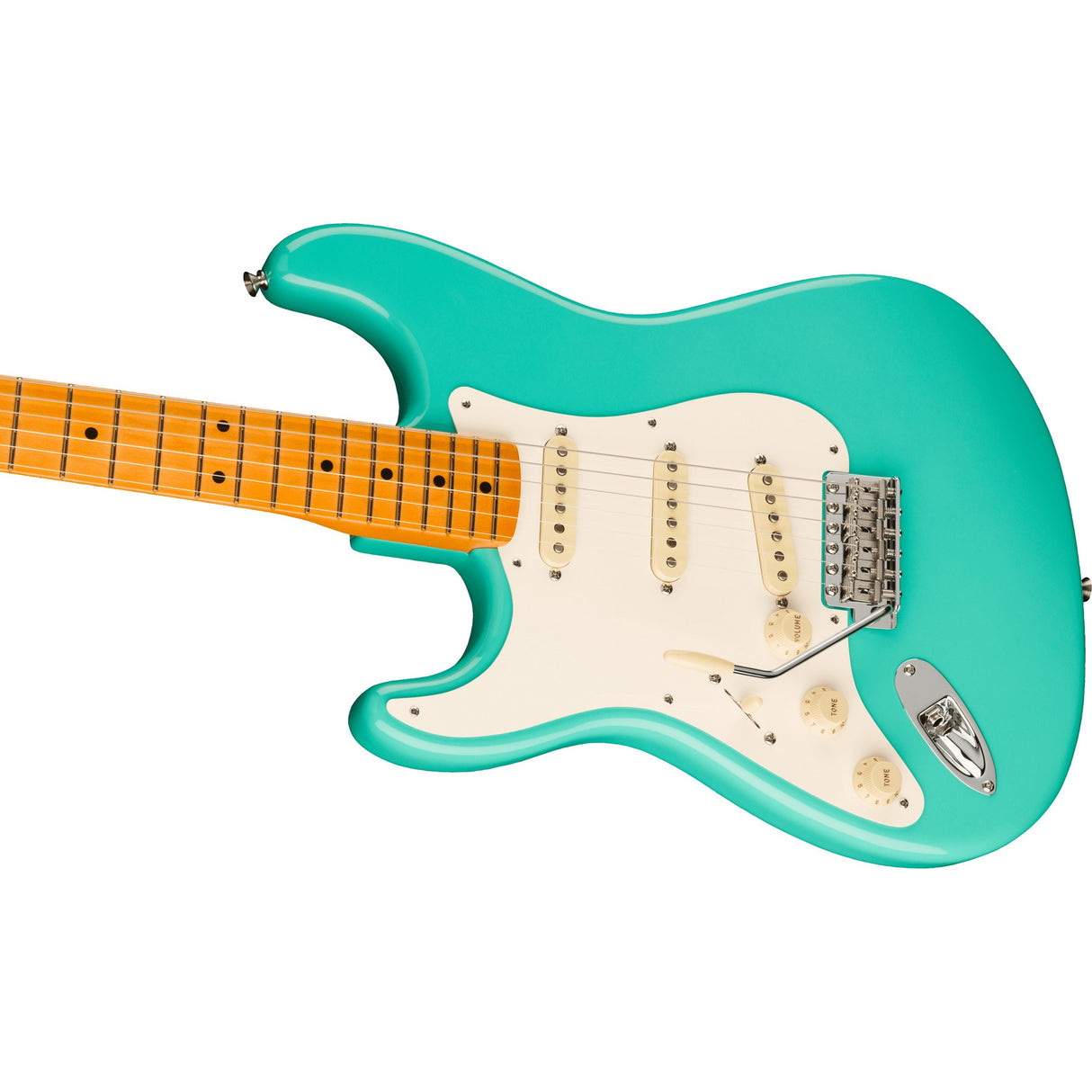 Fender American Vintage II 1957 Stratocaster Left-Handed Electric Guitar - Maple Fingerboard, Sea Foam Green - Preorder
