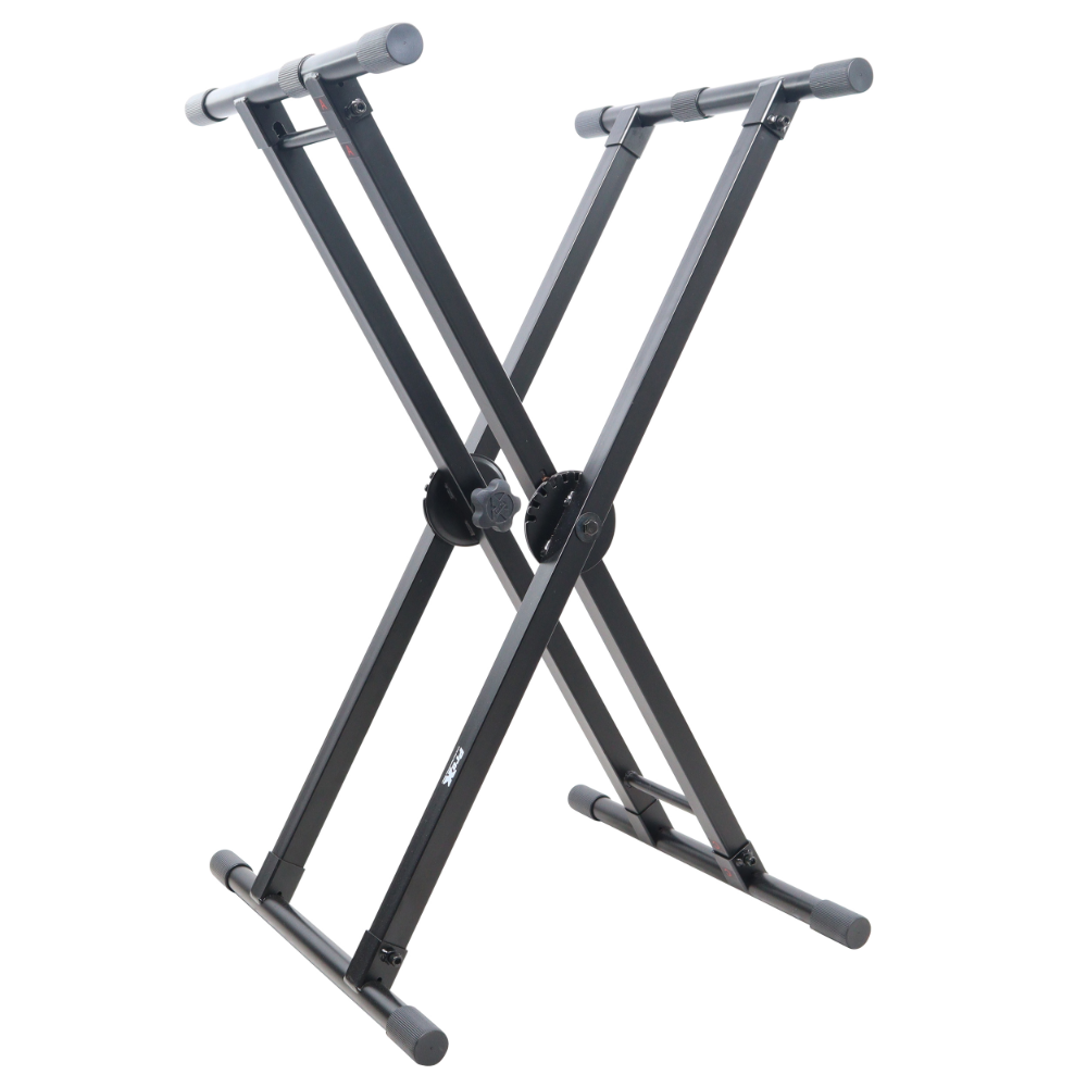ProX X-KSD22 Dual-Locking Keyboard DJ Controller Case Stand w/ Squeeze to Adjust Handle - 200 lb Cap - New