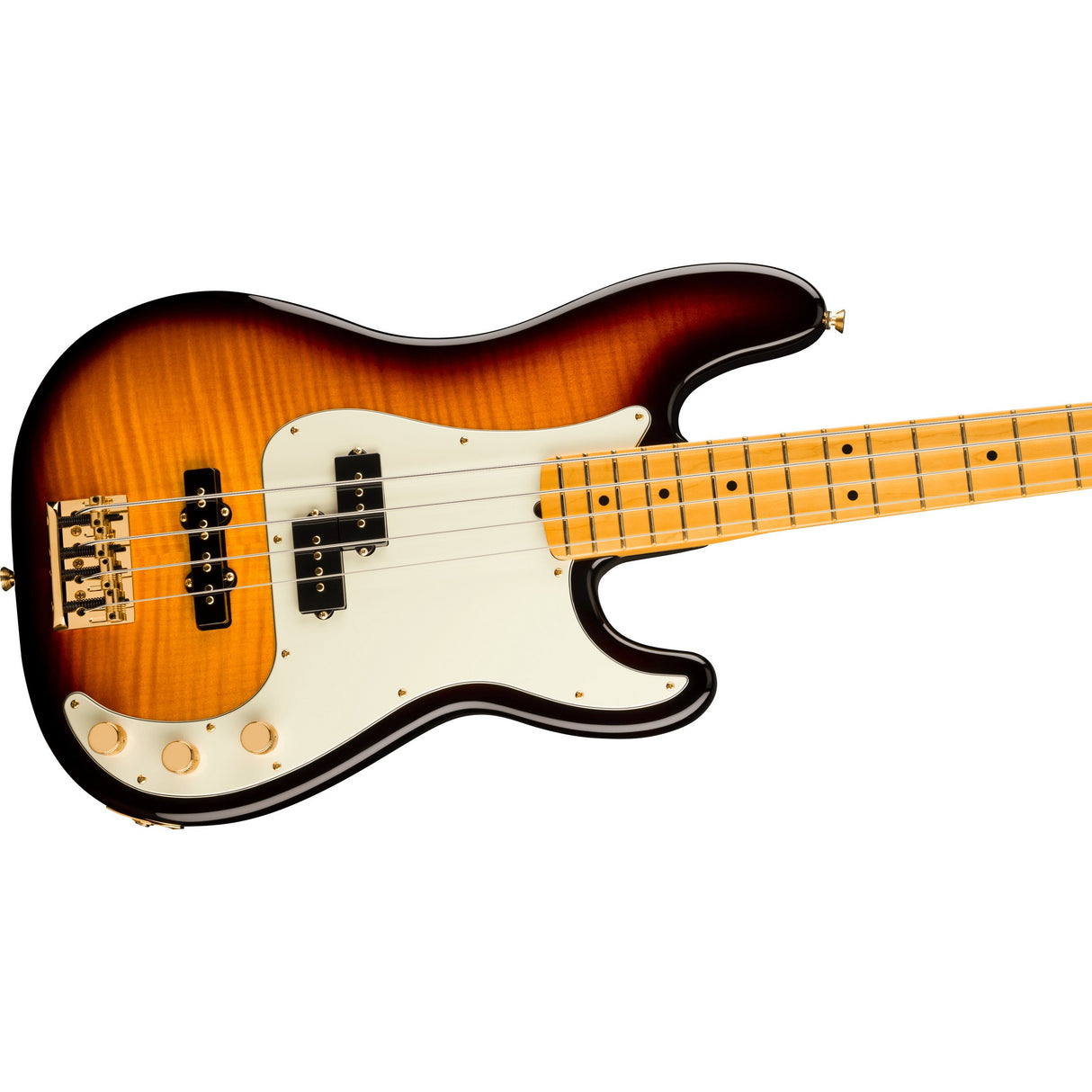 Fender 75th Anniversary Amderican Professional II PJ Electric Bass Guitar - 2-Color Sunburst