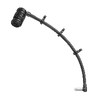 Audio-Technica ATM350UL Cardioid Condenser Microphone with Clip-on Horn Mounting System and 9 inch Gooseneck Microphone Universal Clip