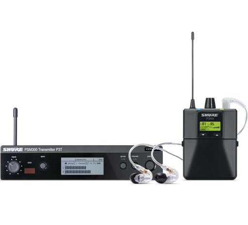 Shure PSM300 P3TRA215CL Wireless In-Ear Monitor System - H20 Band - New