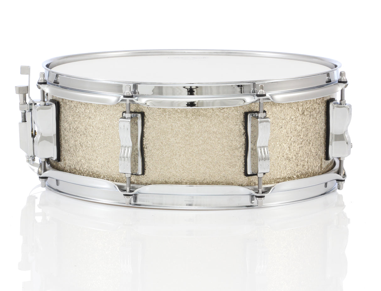 Ludwig 14" x 5" Legacy Classic Maple 8 Lug Snare Drum - Vintage Nickel Sparkle