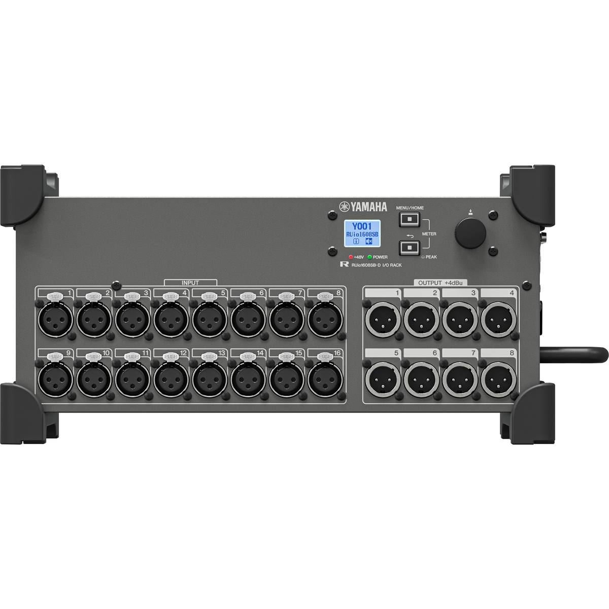 Yamaha RUIO1608SB-D 16-Input/8-Output Dante Stage Box