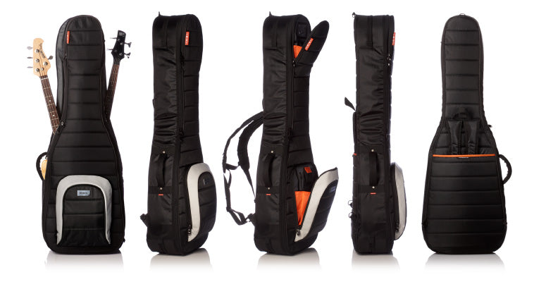 MONO M80-2B-BLK Dual Bass Guitar Case Black