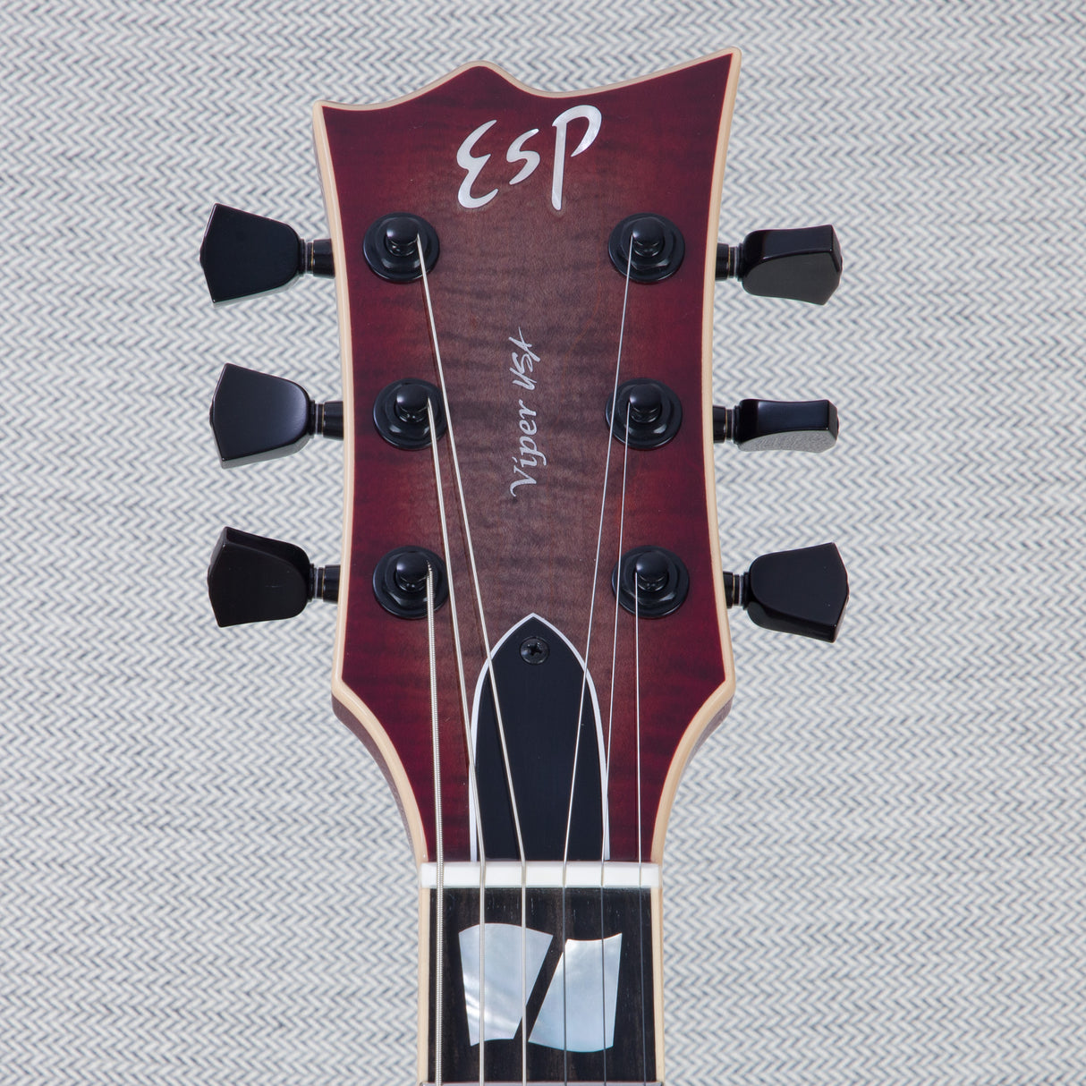 ESP USA Viper Electric Guitar - Cranberry Sunburst - #US24449 - Mint, Open Box