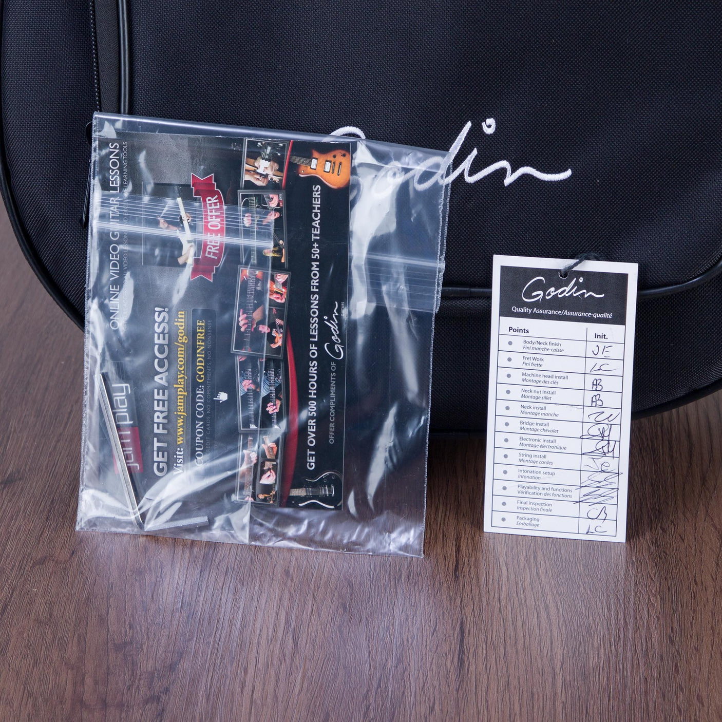 Godin MultiAc Grand Concert SA Nylon String Acoustic-Electric Guitar - Trans Black - CHUCKSCLUSIVE - #25313155