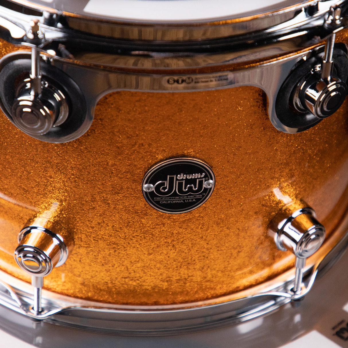 DW Performance Series 4-Piece Shell Pack with 22-Inch Kick - Gold Sparkle