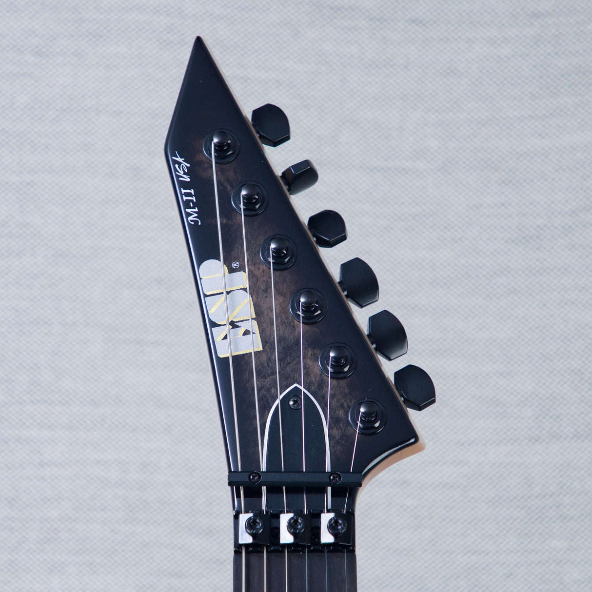 ESP USA M-II DX Electric Guitar - See Thru Black Burst - #US26097