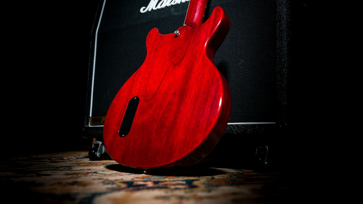 Gibson Custom 1958 Les Paul Junior Double Cut Reissue VOS - Faded Cherry - New