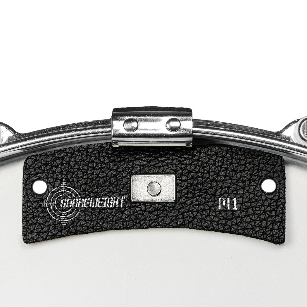 Snareweight M1B 4-Inch Leather Drum Dampening System - Black