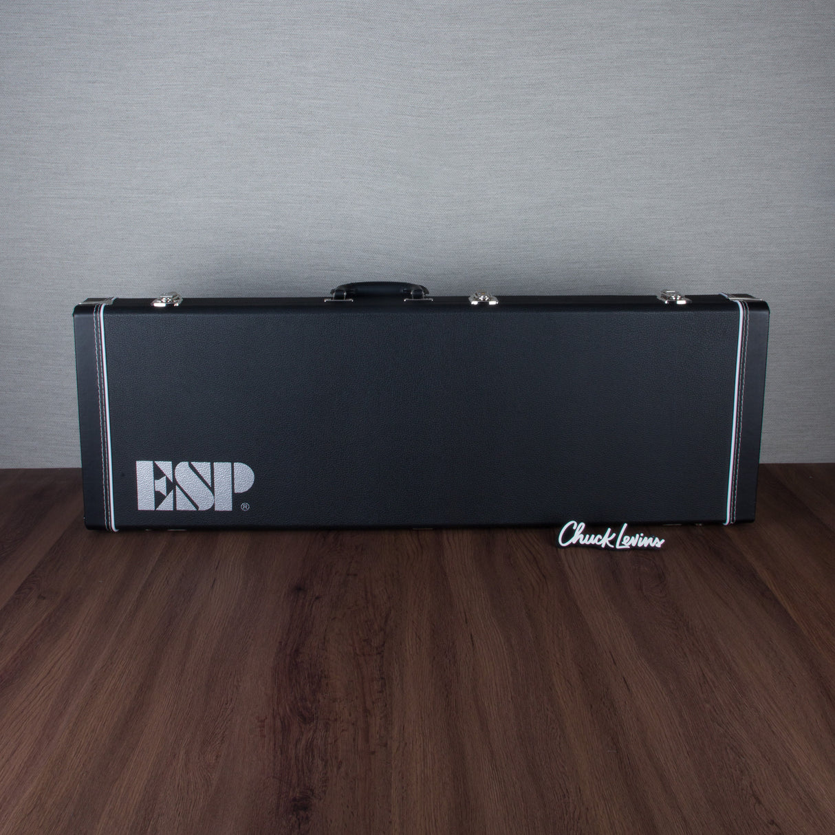 ESP M-II CTM FR Electric Guitar - Liquid Metal Silver/Blue Burst - #E3920242