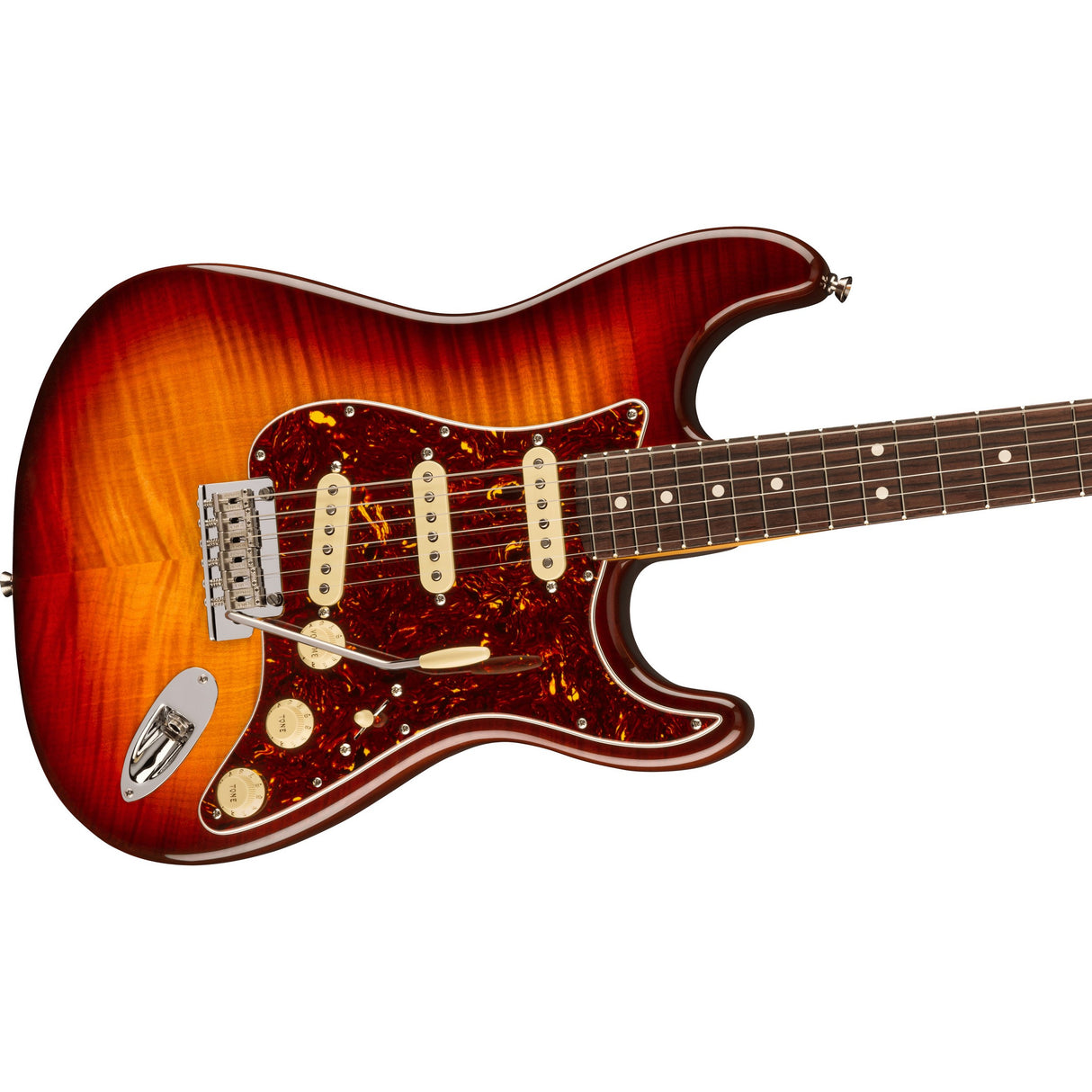 Fender 70th Anniversary American Professional II Stratocaster, Rosewood Fingerboard - Comet Burst - Mint, Open Box