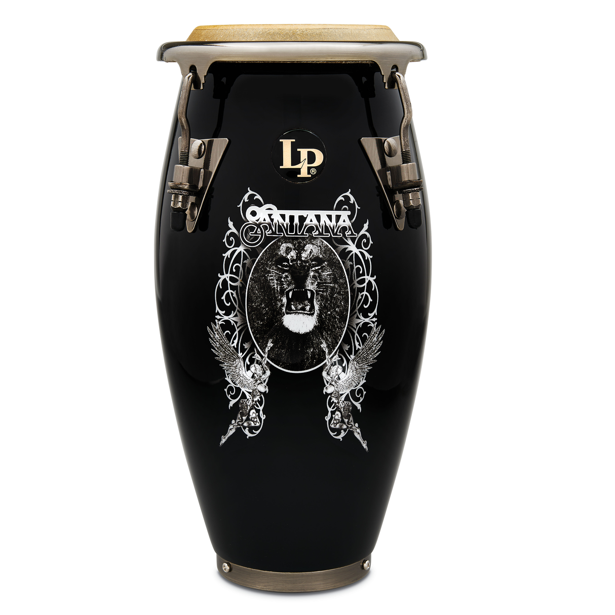 LP Carlos Santana Commemorative Sanata IV (Lion) Mini Tunable Conga - Oak