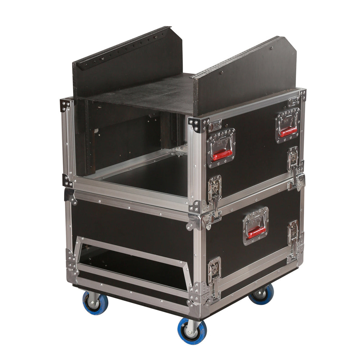 Gator Cases G-TOUR-GRC-1406 14U Top, 6U Bottom Audio Road Console Rack - New