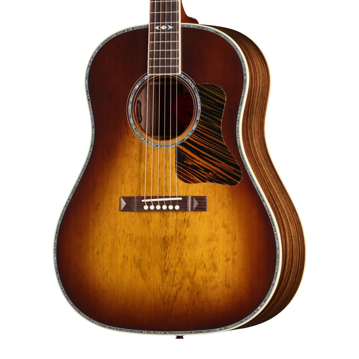 Gibson Custom Shop Limited Edtion Advance Jumbo Anniversary Acoustic Electric Guitar - Cremona Burst