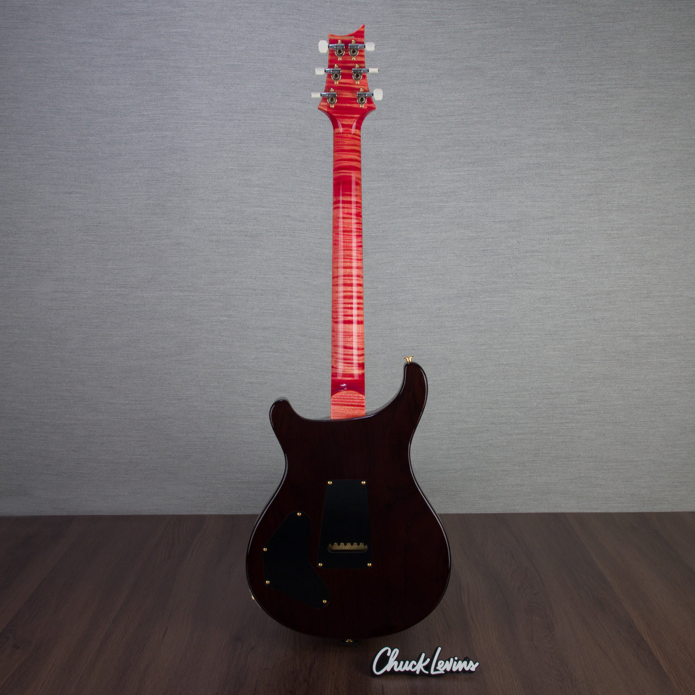 PRS Wood Library DGT Electric Guitar - Private Stock Salmon with McCarty Tobbaco Tone Back - CHUCKSCLUSIVE - #240385595