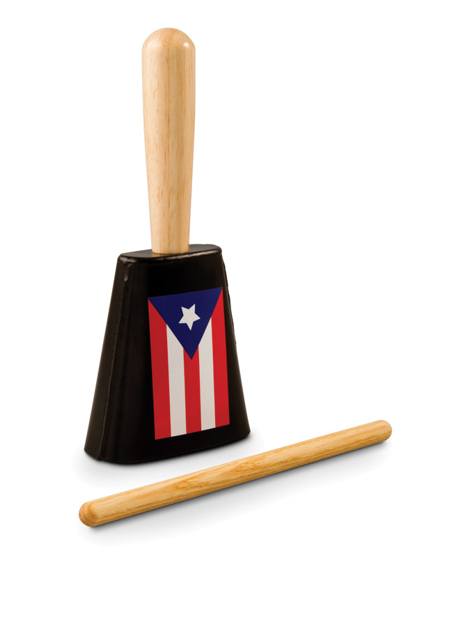 LP LPA900-PR Aspire EZ-Grip Cowbell, Heritage Series, Puerto Rico
