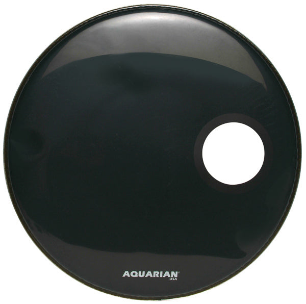 Aquarian 20" Regulator Bass Drum Head With 4.25" Offset Port