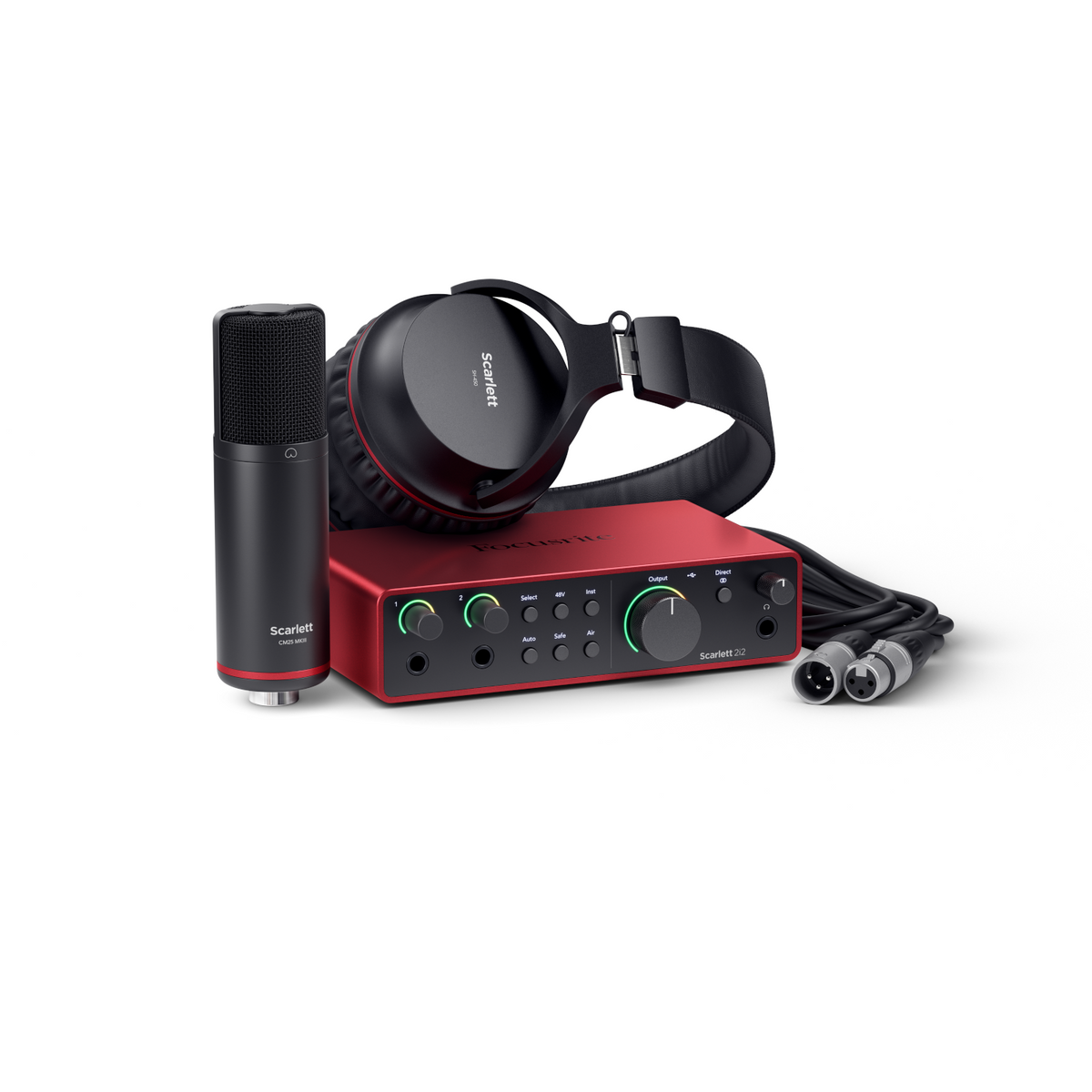 Focusrite Scarlett 2i2 Studio 4th Gen Audio Interface - New