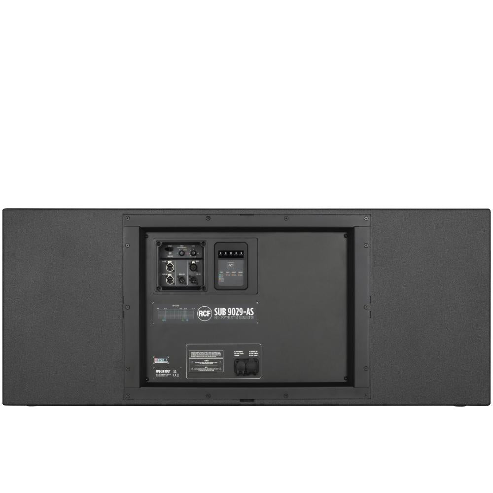 RCF SUB 9029-AS High Power 8000-Watt Dual 19-Inch Active Subwoofer