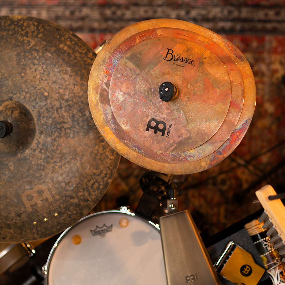 Meinl Byzance 3-Disc Vintage Smack Stack Cymbal - 10/12/14-Inch Discs
