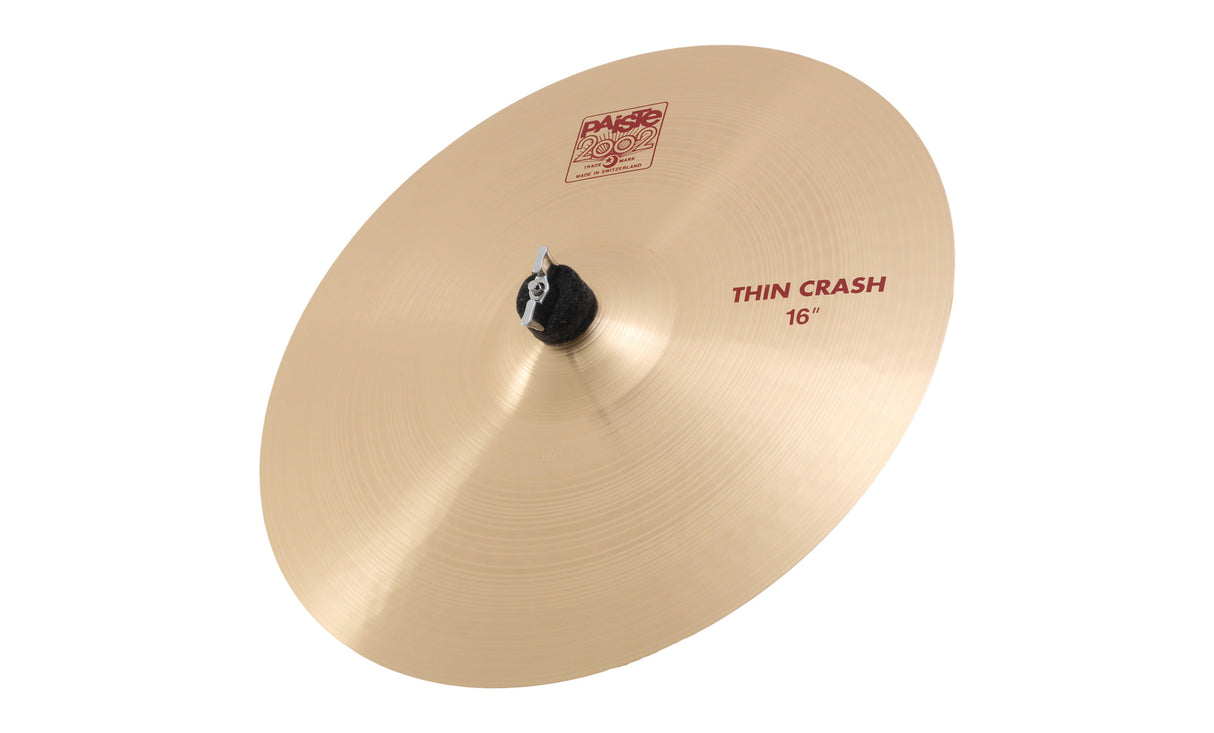 Paiste 16" 2002 Thin Crash Cymbal - New,16 Inch