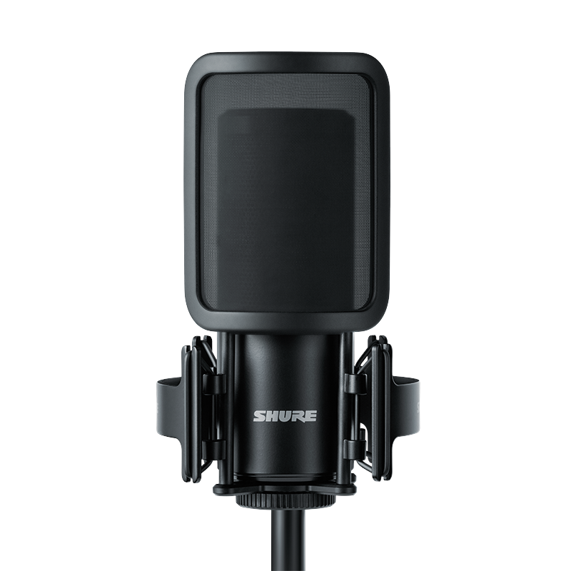 Shure SM4-K Kit Home Recording Microphone with Shock mount and Case - Mint, Open Box