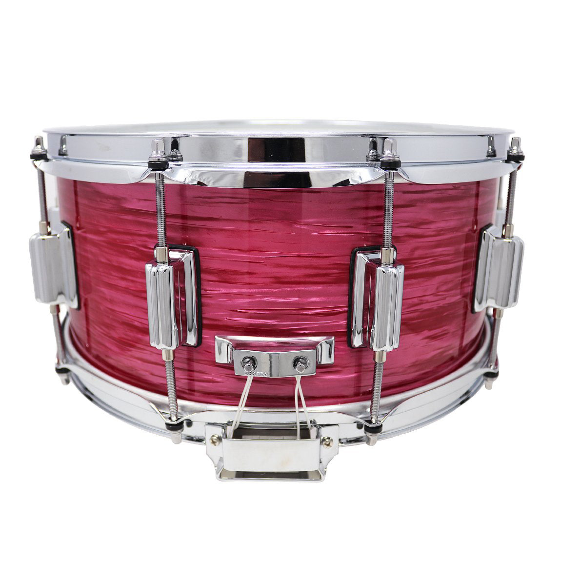 Rogers 6.5x14 Dynasonic Snare Drum, Red Ripple