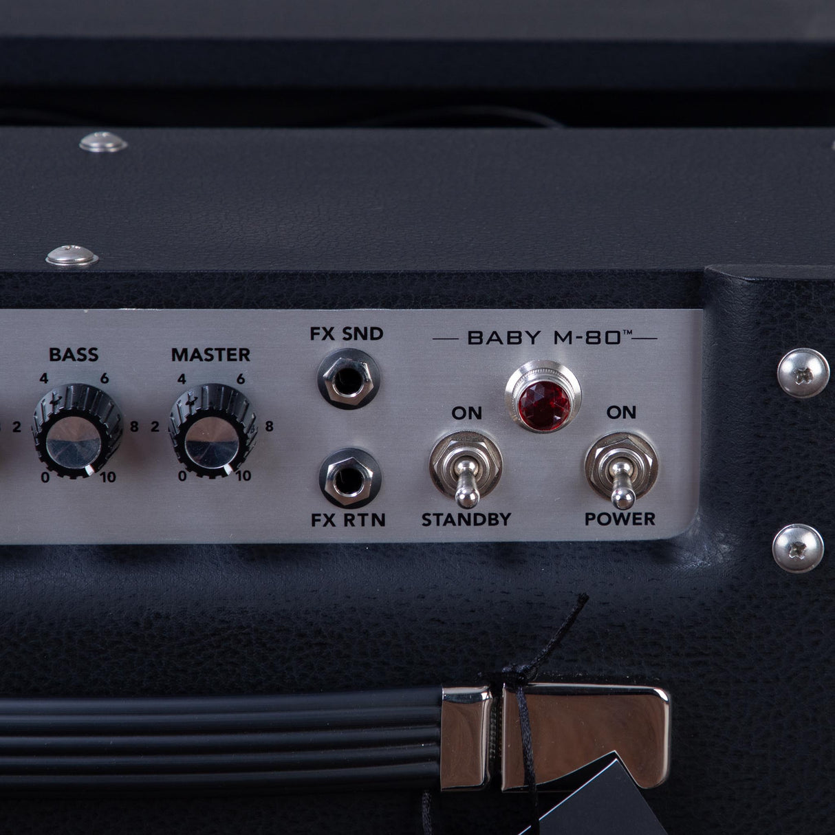 Magnatone Baby M-80 12-Watt 1x10-Inch Tube Combo Guitar Amplifier - Black