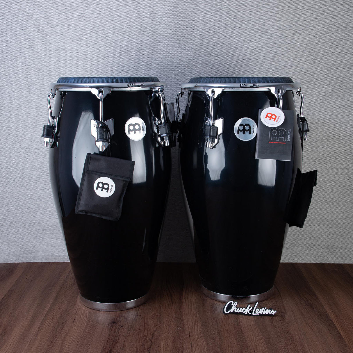 Meinl Fibercraft Series Conga and Tumba Set - Black