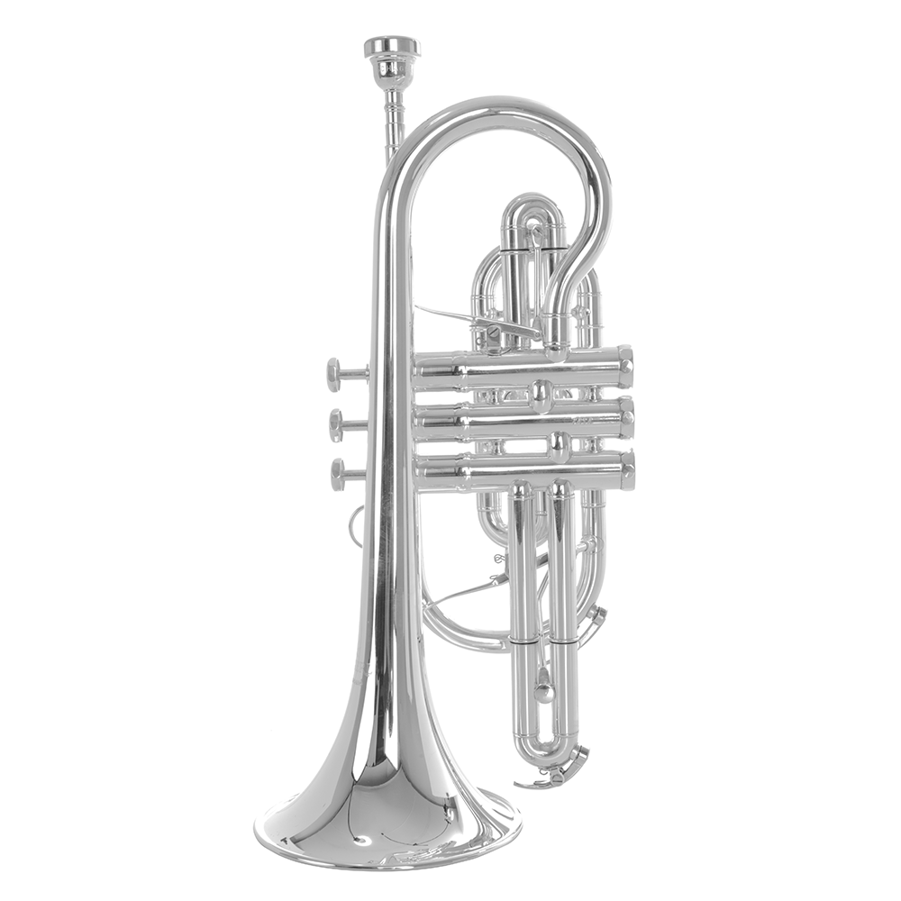 Schagerl Signature Series Hans Gansch Bb Cornet - Silver Plated
