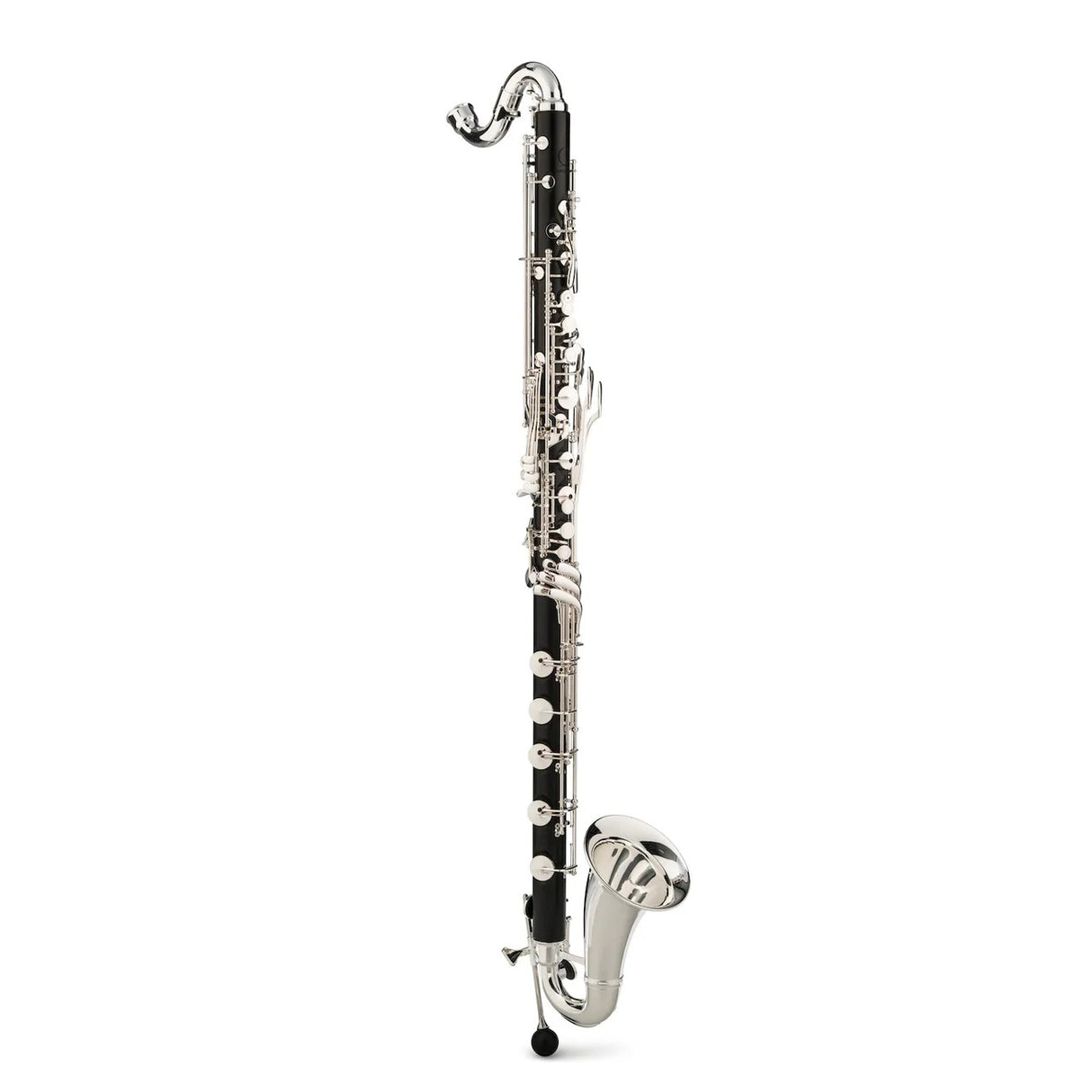 Backun Q Series Bass Clarinet - Low C, Grenadilla, Silver-Plated Keys