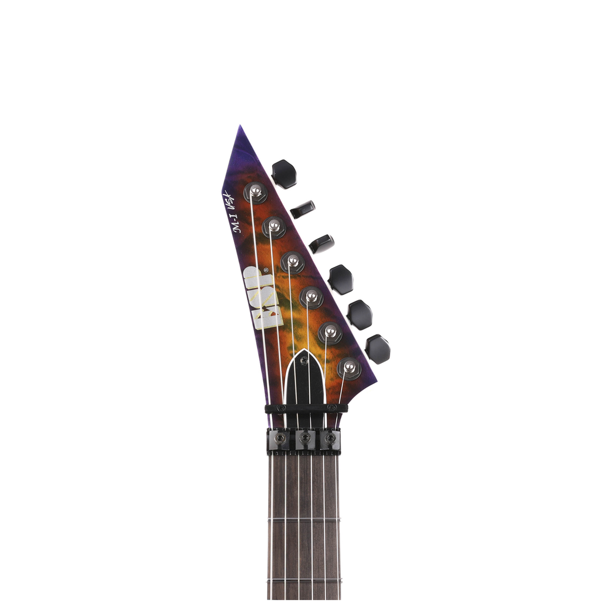 ESP USA M1 Deluxe FR Quilt Maple Top Electric Guitar - Lynch Burst - #US22269