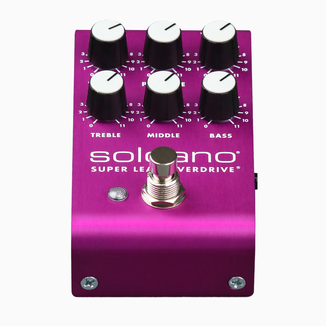 Soldano Super Lead Overdrive Guitar Pedal - Purple Anodized