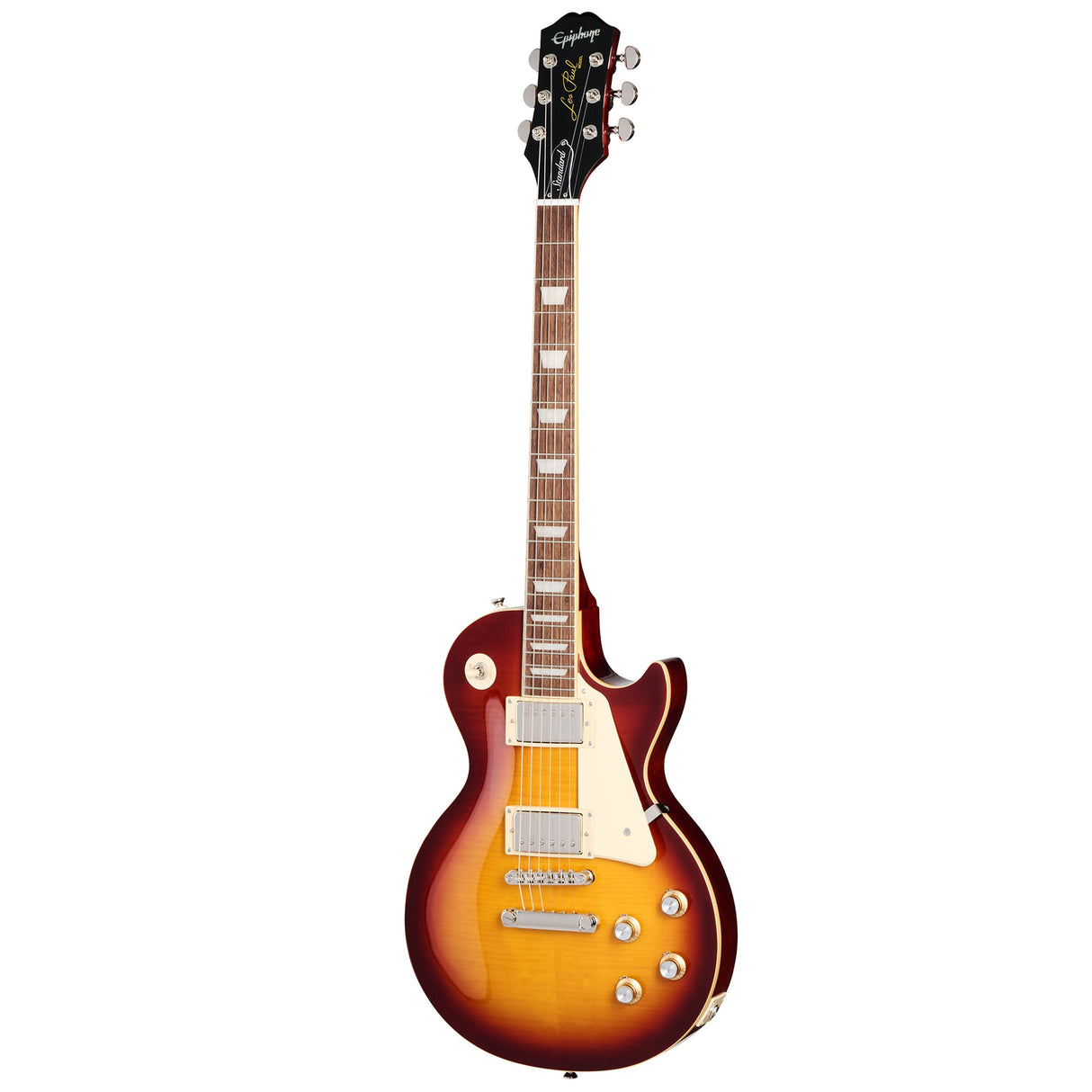 Epiphone Les Paul Stadnard 60's Figured Top Electric Guitar - Iced Tea Burst