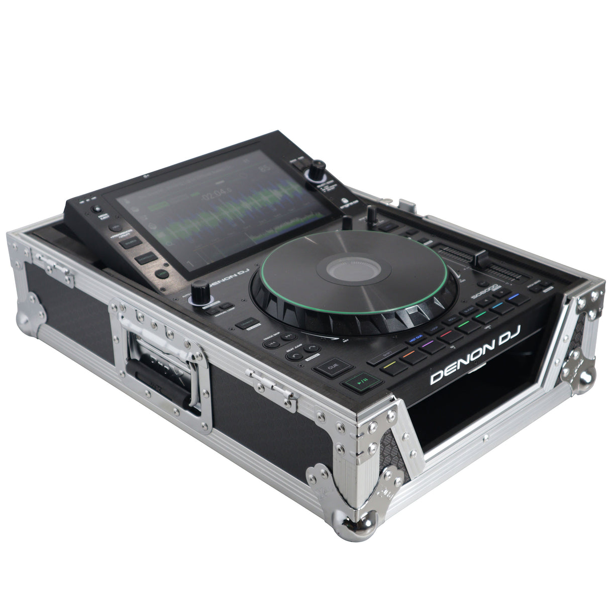 ProX XS-CD Flight Case for Pioneer CDJ-3000 DJS-1000 Denon SC6000 PRIME Large Format CD-Media Player