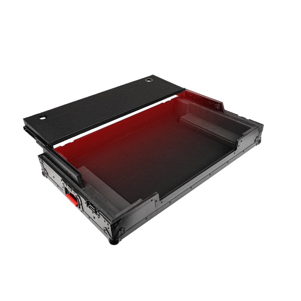 Gator Onyx Upper Deck Flight Case for AlphaTheta XDJ-AZ with Laptop Tray and LEDs - Black
