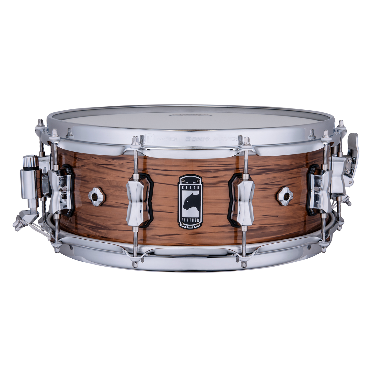 Mapex Black Panther Scorpion 5.5x14-Inch Mahagony Snare Drum - Red Sand Strata Wrap